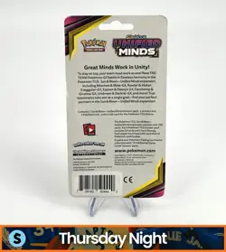 POKEMON SUN & MOON UNIFIED MINDS SEALED BOOSTER PACK HANGER SUDOWOODO PROMO - Image 2