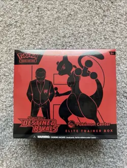 Pokemon Destined Rivals ETB Elite Trainer Box Pokemon Center Exclusive Sealed - Image 1