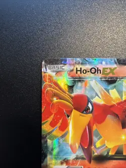 Ho-Oh EX 22/124 Holo Ultra Rare Pokemon TCG Dragons Exalted DRX NM VTG English - Image 4