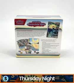 POKEMON CENTER SCARLET & VIOLET PARADOX RIFT SEALED ELITE TRAINER BOX ETB - Image 2