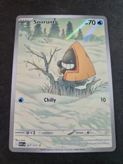 SNORUNT ILLUSTRATION RARE 227/217 ASCENDED HEROES 2026 POKEMON - Image 1