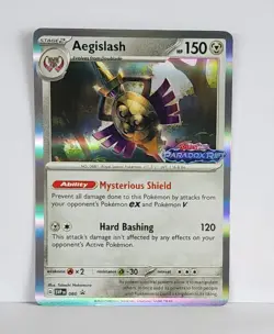 Pokemon TCG Aegislash Paradox Rift SVP060 Pre Release Promo - Image 1