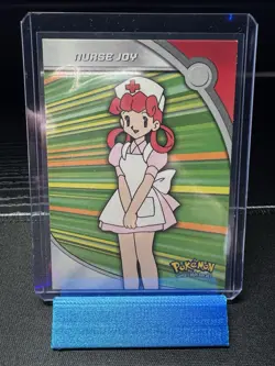 Nurse Joy 2000 Topps Pokemon Series 3 #HV16 Blue Logo Vintage - Image 1