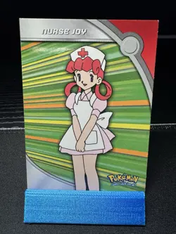 Nurse Joy 2000 Topps Pokemon Series 3 #HV16 Blue Logo Vintage - Image 2