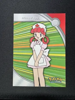 Nurse Joy 2000 Topps Pokemon Series 3 #HV16 Blue Logo Vintage - Image 4
