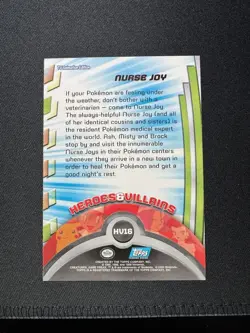 Nurse Joy 2000 Topps Pokemon Series 3 #HV16 Blue Logo Vintage - Image 5