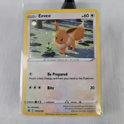 Eevee Cosmo Holo SWSH190 Black Star Promo Pokemon Fast Ship NM/M - Image 1