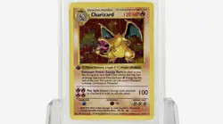 Pokemon TCG Charizard Base Set 4/102 Holo 1st Edition Holo Rare - Image 1