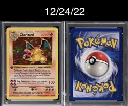 Pokemon TCG Charizard Base Set 4/102 Holo 1st Edition Holo Rare - Image 2