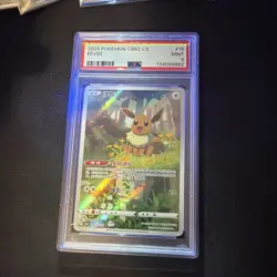 2025 pokemon simplified chinese cbb2 c-gem pack vol 2 01 15 Eevee psa 9 Mint - Image 3