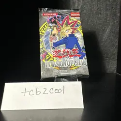 Yu-Gi-Oh Invasion of Chaos 1st Edition Booster Pack - Sealed - IOC - Image 1