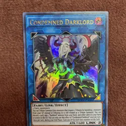 Yu-Gi-Oh! Condemned Darklord DUOV-EN006 Duel Overload 1st Edition NM - Image 4