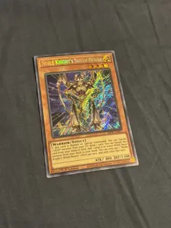 Yugioh! NOBLE KNIGHT'S SHIELD-BEARER - BROL-EN017 - 1ST EDITION SECRET RARE - Image 3