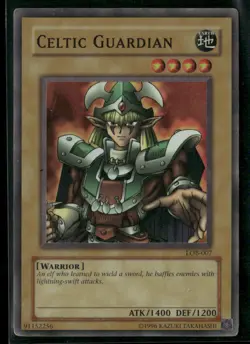Yu-Gi-Oh! TCG Celtic Guardian LOB-007 Super Rare - Image 1