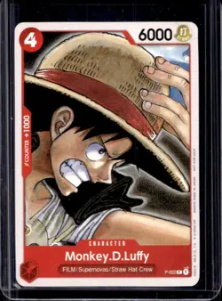 2022 One Piece Monkey. D. Luffy Film Red PR Set #P-022 - Image 1