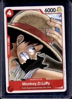 2022 One Piece Monkey. D. Luffy Film Red PR Set #P-022 - Image 1