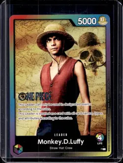 2023 One Piece Promo Monkey. D. Luffy Sealed Battle Live Action #P - Image 1
