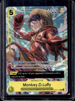 2024 One Piece 500 Years in the Future Monkey.D.Luffy Alternate Art #OP07-109 - Image 1