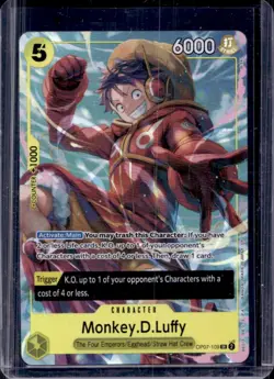 2024 One Piece 500 Years in the Future Monkey.D.Luffy Alternate Art #OP07-109 - Image 1