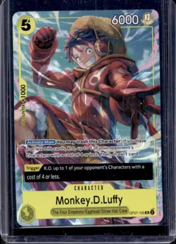 2024 One Piece 500 Years in the Future Monkey.D.Luffy Alternate Art #OP07-109 - Image 1