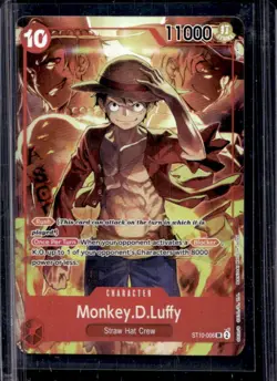 2024 One Piece Monkey D. Luffy Treasures Booster Set Promo Foil #ST10-006 - Image 1