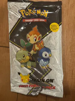 Pokemon TCG 25th Anniversary First Partner Pack - SINNOH Booster FACTORY SEALED 820650809651 - Image 1