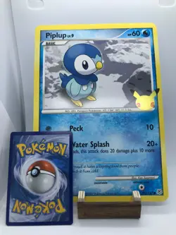 Pokemon 25th Anniversary First Partner Jumbo Promo Card Set - Sinnoh Region - Image 3