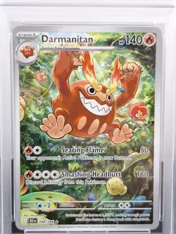 PSA 10 LOW POP Pokemon TCG Darmanitan #098/086 Illustration Rare Black Bolt - Image 2