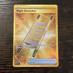 Pokemon TCG Night Stretcher Holo Card 251/191 Sv08: Surging Sparks - Image 1