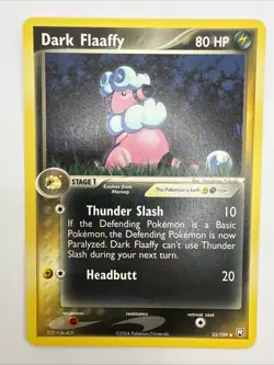 Dark Flaaffy 33/109 EX Team Rocket Returns Regular Uncommon Pokemon Card - Image 3