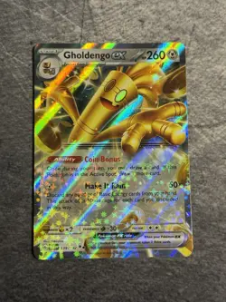 Pokemon TCG - Gholdengo EX 139/182 - Paradox Rift EX Double Rare NM/M Card - Image 1