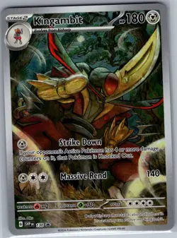 Kingambit SVP 130 SV: Scarlet & Violet Promo Cards - Pokemon Card - NM - Image 1
