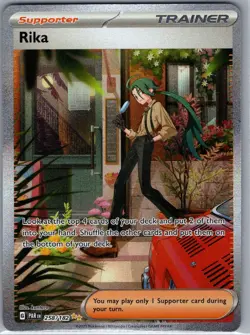 Rika 258/182 SV04: Paradox Rift - Pokemon Card - NM - Image 1