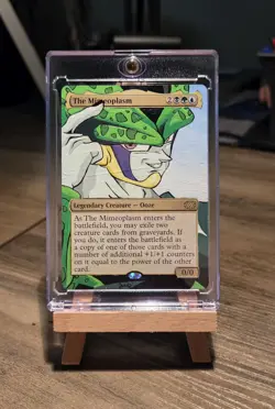 MTG Hand Painted Alter: Cell From DBZ as The Mimeoplasm - Image 5