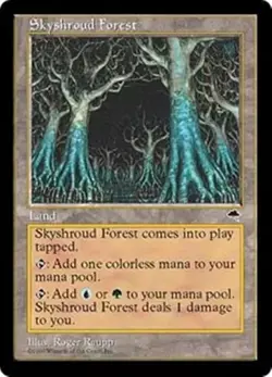 MTG - SKYSHROUD FOREST - Tempest (R) - Image 1