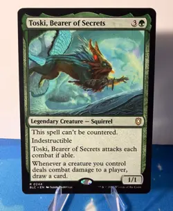 Toski, Bearer of Secrets R Commander: Bloomburrow 244 NM - Image 1