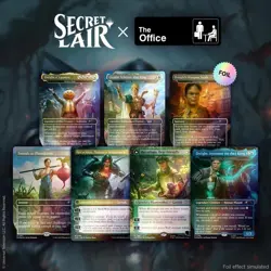 M.T.G. Secret Lair Drop The Office: Dwight's Destiny Foil N/NM - Image 2