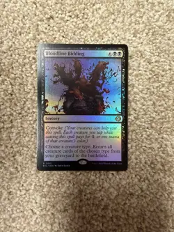 Bloodline Bidding Lorwyn Eclipsed Rare - Image 3