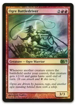 Ogre Battledriver #148 (Foil) (LP) Magic 2014 M14 Magic MTG - Image 1