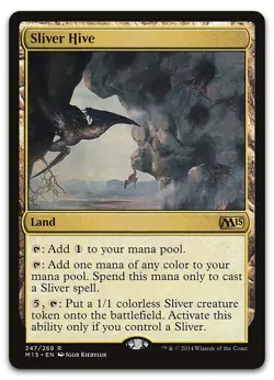 Sliver Hive #247 (NM) Magic 2015 M15 Magic MTG - Image 1