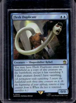 2023 Magic MTG Universes Beyond: Doctor Who Flesh Duplicate #0044 - Image 1