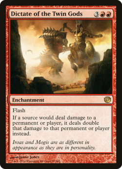 Dictate of the Twin Gods #93 (MP) Journey Into Nyx JOU Magic MTG - Image 1