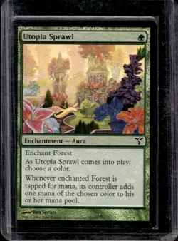 2006 Magic MTG Dissension Utopia Sprawl #99 - Image 1