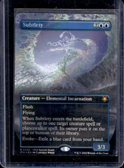 2024 Magic MTG Special Guest Subtlety Borderless Foil #0050 - Image 1