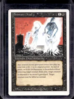 1994 Magic MTG Revised Edition Animate Dead #NNO - Image 1