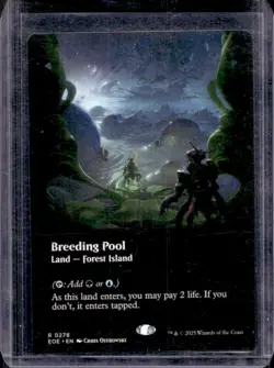 2025 Magic MTG Edge Of Eternities Breeding Pool Foil #0278 - Image 1