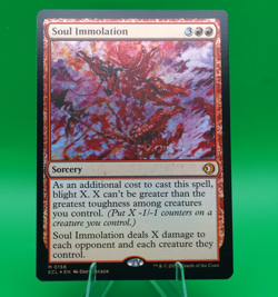Soul Immolation | 156 | Mythic | Foil | Lorwyn Eclipsed | MTG | Pack Fresh - Image 1