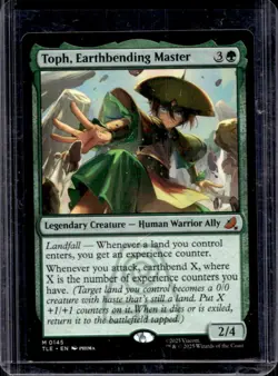 2025 Magic MTG Avatar The Last Airbender Toph Earthbending Master #0145 - Image 1