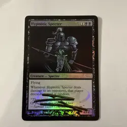MTG: Hypnotic Specter - NM FOIL - DCI Magic Player Rewards Promo -Shadow Signed - Image 1