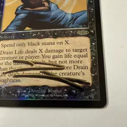 MTG: Shadow Signed - FOIL Drain Life FNM Promo - NM - Collector Piece - Image 5